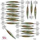 20pcs 1oz Colt Sniper jig 28g casting slow jigging 3561D-DT MUSTAD 3x trebl Hook