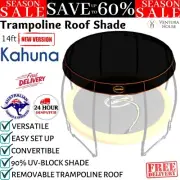 Kahuna 14ft-12 Pole Trampoline Roof Shade Cover Outdoor Play 90% UV-Block New AU