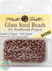 Mill Hill Glass Seed Beads 4.54g Antique Silver #00556