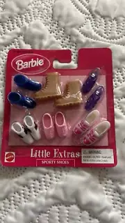 Barbie, Little Extras, Sporty Shoes, 1998, by Mattel, 67036-86