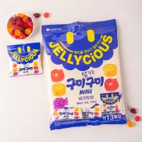 在飛比找蝦皮購物優惠-【Fan家】 韓國進口LOTTE樂天迷你混合水果軟糖195g