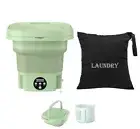 Portable Mini Washing Machine Washer Foldable Washer and Spin Dryer Small Travel