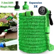 Garden Hose 25ft/7.5m Expandable Lightweight Flexible Water Hose
