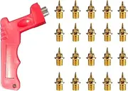 [Kdjuope] 20pcs Athletics Spikes Replacement Spikes for Athletics Running Shoes Athletics Running Spikes for Women's Exercise Training