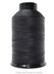SUNGUARD POLYESTER THREAD B138 BLACK 8OZ.