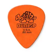 6 Pack of Dunlop Tortex Standard Flatpick .60mm