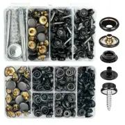 320 Pcs Boat Cover Snaps, Stainless Steel Snaps for Boat Cover, 3/8" Socket H...
