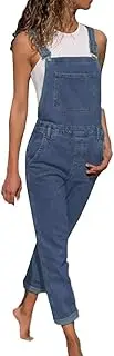 [Generic] Workout Jumpsuits for Women 2018 Women's Fashion Denim Bib Pants Sexy Long Rompers Bib Pants Jumpsuits Going Out Jumpsuits for Women