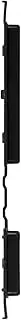 BESJMYT for Samsung Galaxy A02 Power On Off Switch Volume Button Replacement Power Volume Button Replacement Side Key Button Repair SM-A022F Black