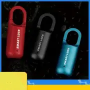 Mini Fingerprint Padlock Smart Touch Fingerprint Door Lock USB Keyless Anti T...