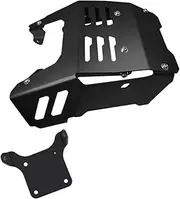 Motorcycle Engine Chassis Skid Plate Cover Compatible with Monkey 125 2021-2023(Black)