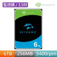 在飛比找momo購物網優惠-【SEAGATE 希捷】SkyHawk 6TB 3.5吋 5