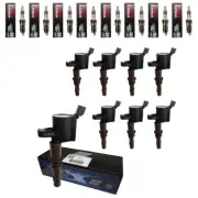 8 BSH 4212 Spark Plugs + 8 Herko Brown Boot Ignition Coils For 2007 Ford F150 (for: Ford)