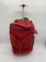 Kipling 22”Madison Wheeled Duffle Wl 2309 Red