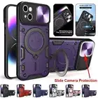 For iPhone 16 15 14 13 12 11 Pro Max Plus Shockproof Heavy Duty Stand Case Cover