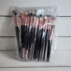 20pc Rose Gold Professional Cosmetic Makeup Brush Set Eyeshadow Foundation