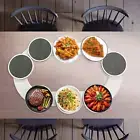 Rotating Dining Table Tray Non Skid Revolving Platter for Kitchen Restaurant