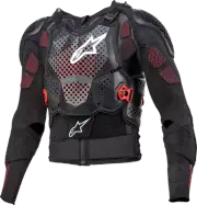 ALPINESTARS - 6506524-123-M - Bionic Tech v3 Jacket - Black/White/Red - Medium