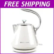 Efficient 1.2L Cool Touch Electric Kettle - 1350W, Spill-Proof Pouring Spout