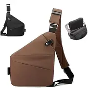 IFFANY2024 new anti-theft crossbody bag, anti-theft travel bag, ultra-thin shoulder bag crossbody travel bag, crossbody travel bag