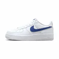 在飛比找Yahoo奇摩購物中心優惠-Nike Air Force 1 女鞋 大童 白藍色 AF1