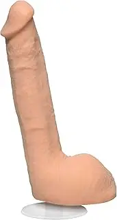 Doc Johnson Signature Series - Small Hands - 9 Inch Realistic ULTRASKYN Dildo with Removable Vac-U-Lock Suction Cup - F-Machine & Harness Compatible - for Adults Only, Vanilla