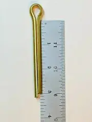 (100) 5/16 X 3" Cotter Pins Locking Split BRASS Pins USA 5/16" 3" Brass 5/16x3