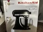 KitchenAid Artisan® Series 5 Quart Tilt-Head Stand Mixer-Matte Black-KSM150PSBM