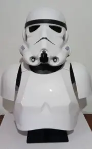 Star Wars STORMTROOPER LifeSize BUST ARMOR Helmet Prop costume trooper cosplay !