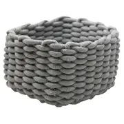 1pc Nordic Style Storage Basket Desktop Makeup Home Storage Box (random Color)