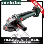 Metabo Brushless Cordless Angle Grinder 18v 125mm 10000rpm 613057850 TOOL ONLY
