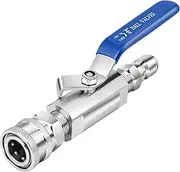 304High Pressure Washer Ball Valve Kit,3/8 Inch Quick Connect Ball Valve for Power Washer Hose