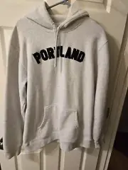 Portland GEAR PORTLAND hoodie SIZE LARGE - Greyish WHITE