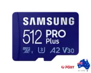 SAMSUNG PRO Plus SDXC MicroSD Memory Card 512GB 160MB/s Class 10