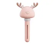 Creative Mini No Water Tank Sprayer Portable Travel Outdoor Water Meter Cute Car Humidifier-Pink