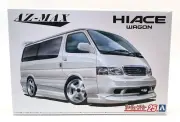Aoshima 1/24 Scale Model Car Kit 1592800 - 1999 Toyota Hi Ace Wagon KZH100