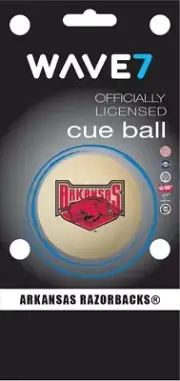 Arkansas Razorbacks Cue Ball