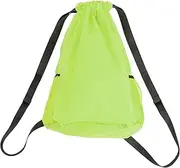 HANABASS Travel Draw Bag Large Capacity Shoulder Pouch for Gym Beach Sports School Durable Practical Versatile Storage