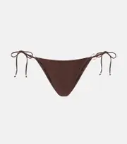 [Bananhot] Bananhot Ring-detail bikini bottoms AU 12 brown