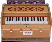Harmonium By Kaayna Musicals, 4 Stops- 2 Drone, 2¾ Octaves, Gig Bag, 432 Hz