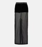 [Didu] Didu Mesh maxi skirt AU 8 black