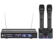 VocoPro UHF-3205 UHF Dual Channel Wireless Microphone System (900MHz)