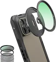 SMALLRIG 67mm Magnetic Circular Polarizer Filter Including 67mm Threaded Filter Ring and M-Mount Filter Adapter, Magnetic CPL Filter Kit with Waterproof Scratch Resistant - 4727
