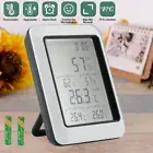 Digital Thermometer Hygrometer Humidity Meter Indoor Outdoor Temperature Meter