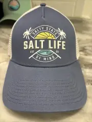 Salt Life "Salty State of Mind" Fishing/Trucker Style Cap-SnapBack