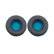 1Pair Replacement Earpads Ear Cushion Sponge Earmuffs for ATH-S200BT S220BT Earphones Ear Tips - Black Blue