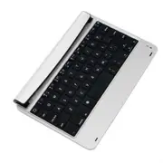 Ultra-Slim Aluminum Wireless Bluetooth Keyboard Smart Cover Case For iPad Mini - Silver