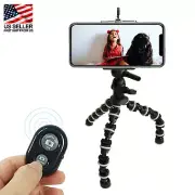 LSP 11.5" Portable Tripods for Camera, Phone Holder, Wireless Bluetooth Shutter