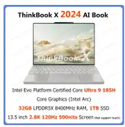 Lenovo ThinkBook X 2024 AI Laptop Ultra 9 185H/5 125H 16G/32G+1T/2TB SSD 13.5" 2.8K 500nits TouchScreen Computer Notebook New PC Ultra 9 32G 1TB