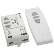 JW-T02 AC 220V Motor Wireless Remote Control Switch UP Down Stop Tubular Motor Controller Forward Reverse TX RX Latched White